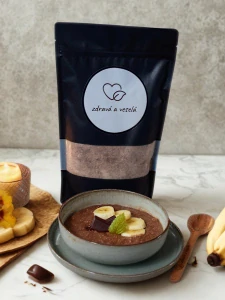 Instantní ovesná kaše - čokoládovo-banánová