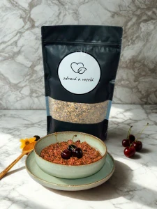 Instantní ovesná kaše - Višeň & ruby čokoláda